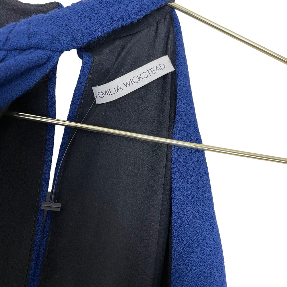 Emilia Wickstead Navy Halter Neck Jumpsuit - Picture 9 of 15